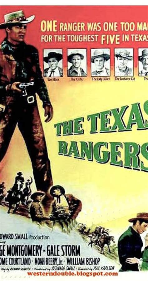 texas rangers movie 1951 cast